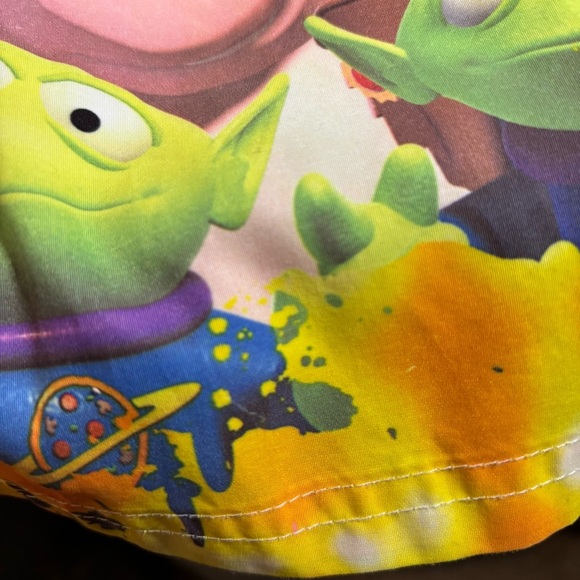 Disney Toy Story 3 Boys Swim Trunks. Size 6/7. Multi-color. Easy pull-on. - Picture 8 of 9